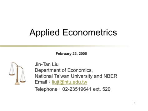 A Guide to Econometrics