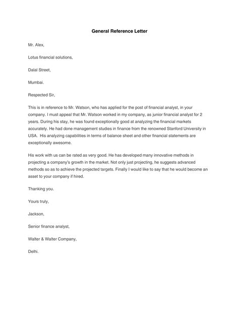 Sample Character Reference Letter For Court Database - Letter Template ...