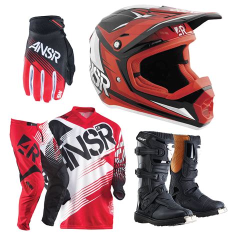 Answer Mx Syncron Red Youth Dirt Bike Protection Pack Kids Motocross ...