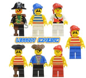 Lego Pirate Minifigures - Pirates 1 vintage minifigs - red beard FREE POST | eBay