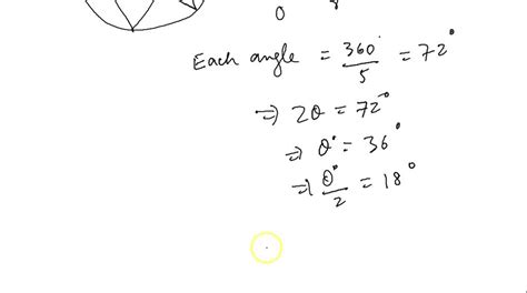 SOLVED: In a circle of diameter 10m, a regular 5 pointed star touching ...