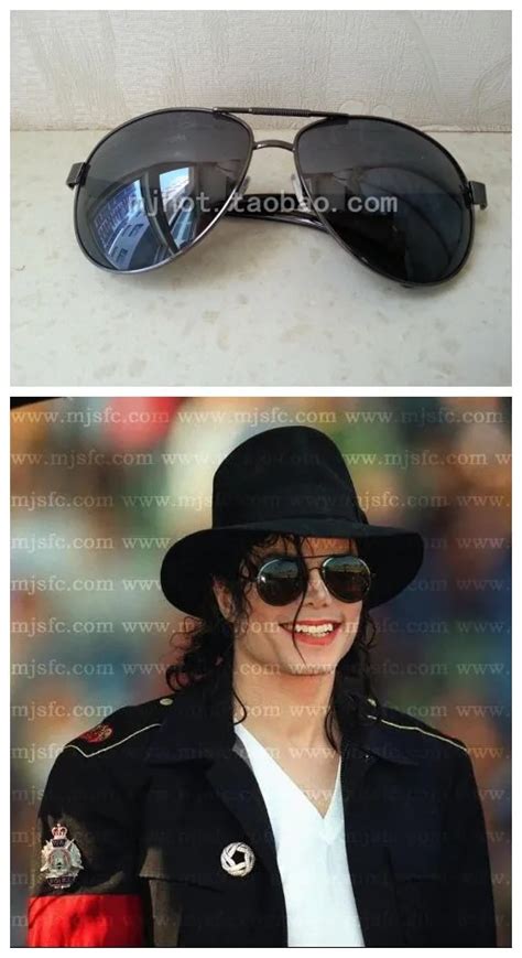 Mj sunglasses large sunglasses Michael Jackson sun glasses-in Men's ...