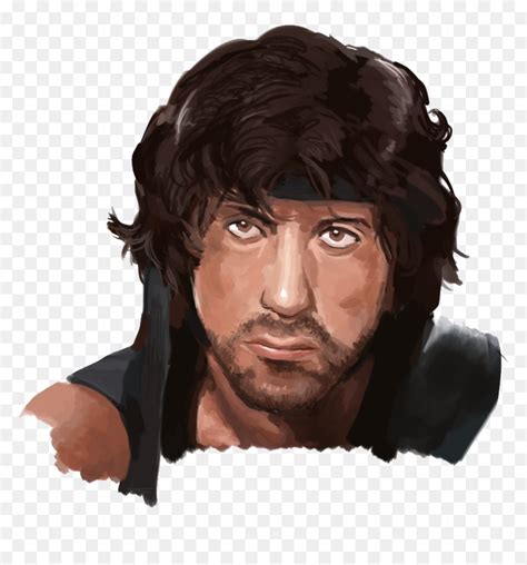 Rambo Png - Sylvester Stallone With Beard, Transparent Png - vhv