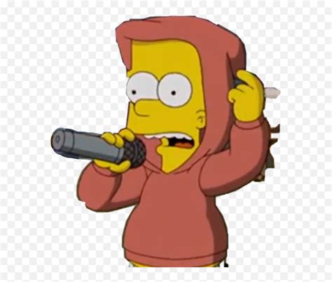 Bart Simpson Rap Asthetic Stock Freetoedit - Simpsons Rap Png,Bart Simpson Transparent - free ...