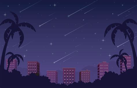 Meteor Shower Background 7478104 Vector Art at Vecteezy