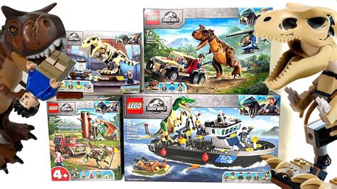 ALL LEGO Jurassic World | Camp Cretaceous Sets COMPILATION/COLLECTION ...