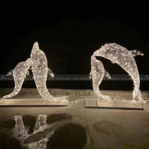 Dolphin Wire Sculpture