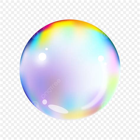 Bubbles Color Clipart Transparent Background, Round Colorful Bubble ...