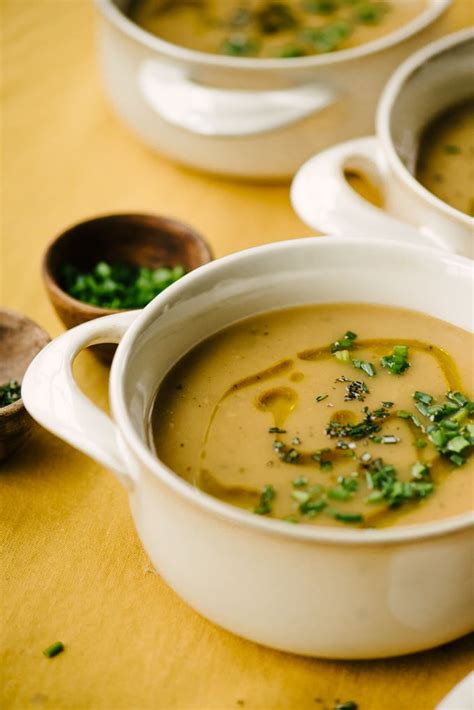 Are you experimenting with souping? This potato onion soup would be a nourishing, hearty ...