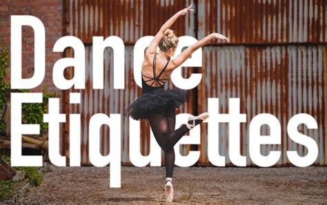 Top Etiquettes and Rules of Dance | Dance, Etiquette, Fitness