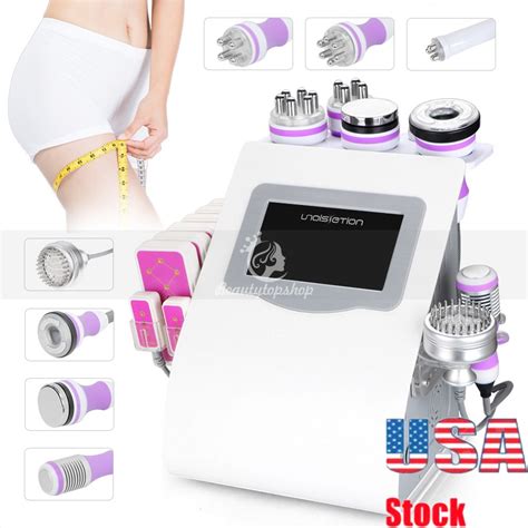 Stock In US 9 In 1 Lipo Laser Cavitation Fat Burning Vacuum Body ...