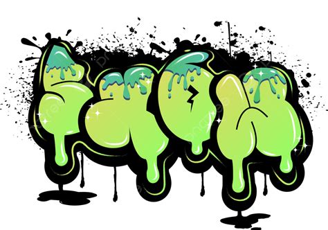 Hình ảnh Hiển Thị Chữ Graffiti Kiểu Chữ Nghệ Thuật Minh Họa Vectơ PNG ...