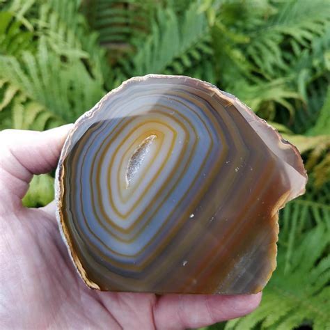 Agate Geode (Partially Polished) - Crystals of Atlantis