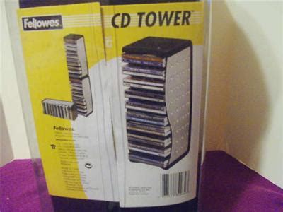 Storage Tower: Fellowes Cd Storage Tower