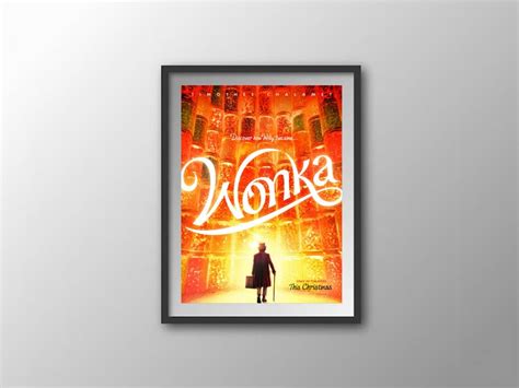 Wonka Movie Art Print for Vintage Home Decor - Etsy