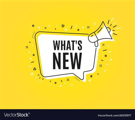 Whats new symbol special offer sign Royalty Free Vector