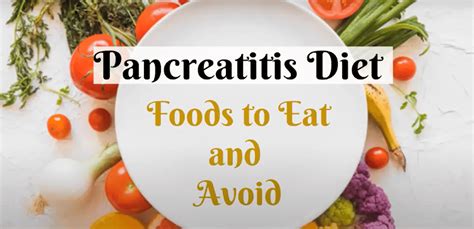 Pancreatitis Diet Food List (Printable) - Diets Meal Plan