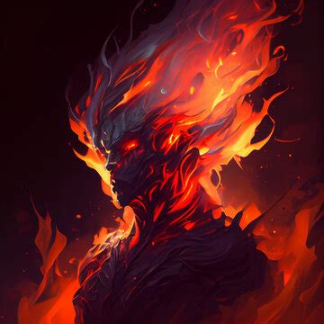 Fire Elemental Art