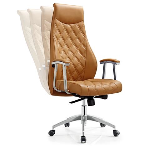 modern design neck support office chair chrome base with armrest