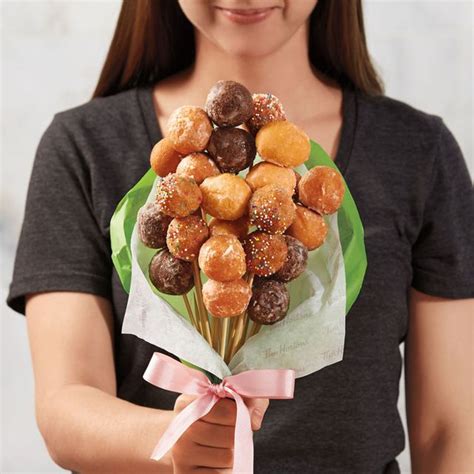 Tim Hortons' New Timbit Donut Bouquet for Mother's Day is Under $10 in 2018