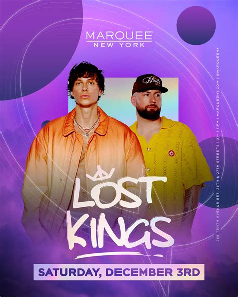 12/3/22 - Lost Kings - Marquee New York
