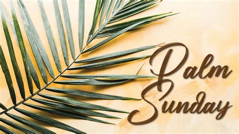 Palm Sunday (Matthew 21:1-11) – Outer Banks Community Church