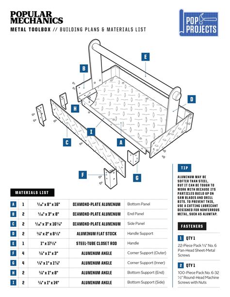 How To Make This All-Metal Toolbox | DIY Toolbox Plans