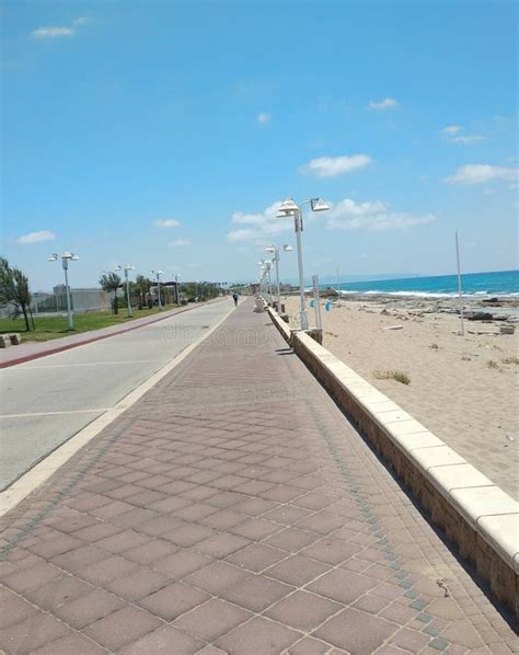 Nahariya Beach Promenade 1 stock photo. Image of nahariya - 122849446