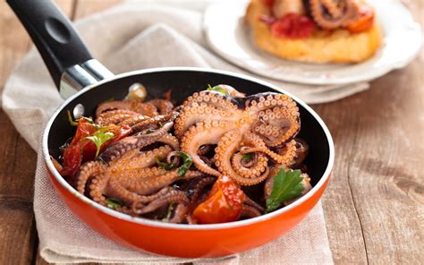 food, Octopus HD Wallpapers / Desktop and Mobile Images & Photos