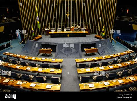 Brazilian National Congress Building interior Stock Photo - Alamy