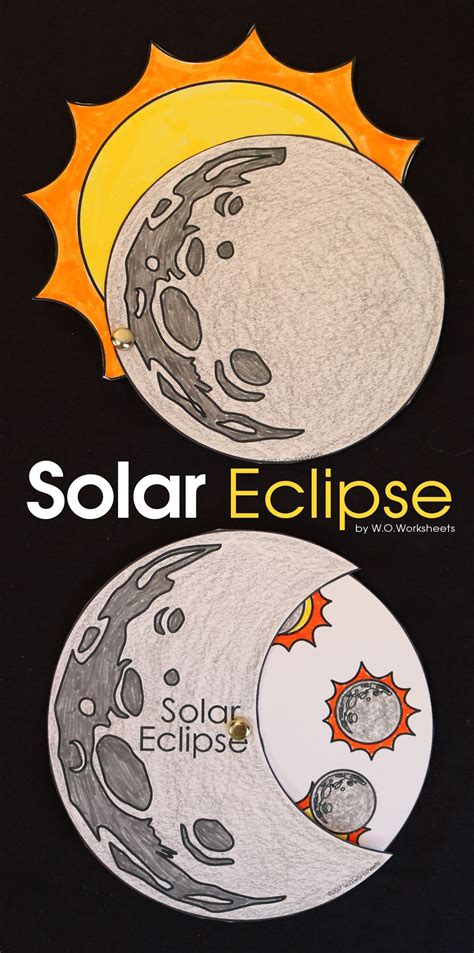 Solar Eclipse worksheets and crafts for the Solar Eclipse 2017 | Solar ...