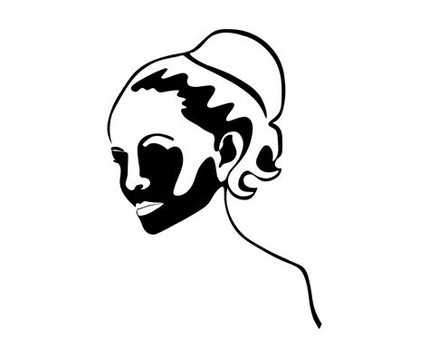 black and white logo girl,woman 15772753 Vector Art at Vecteezy