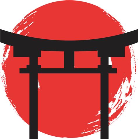 Japan Clipart Shrine Japanese - Torii Png Transparent Png - Large Size ...