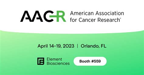 Meet Element Biosciences at AACR 2023 | Element Biosciences