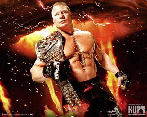 The New wwe World Heavyweight Champion, Brock Lesnar - wwe fond d’écran (37507288) - fanpop