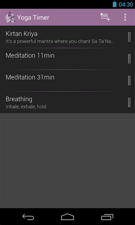 Yoga Timer - Android Apps on Google Play