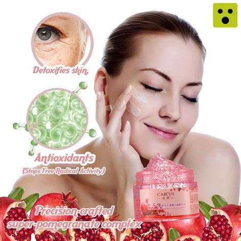 Lotion For Dry Skin & Eczema Revitalizing Pomegranate Sleeping Mask ...