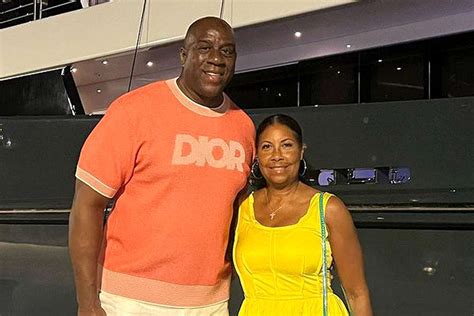 Magic Johnson Looks Back on 'Beautiful Week' with Wife Cookie on Vacation