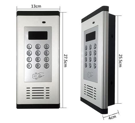 K6 Wireless Intercom System Security 2G Audio Intercom Gate Door Entry ...