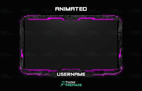 Stream Overlay Free Animated - Image to u