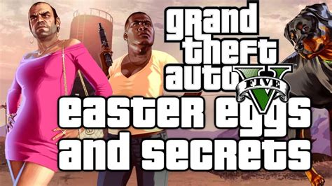 GTA V All Easter Eggs And Secrets - YouTube