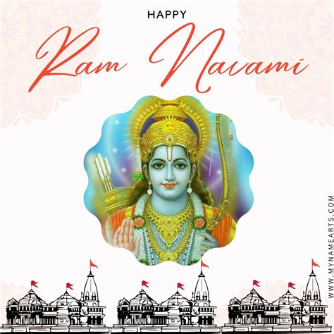 Create Ram Navami 2023 Wishes Photo Frame - MyNameArts