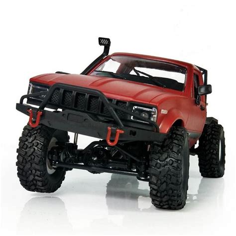 รถบังคับ รถกระบะบังคับ ขับเคลื่อน 4 ล้อ ลุยน้ำลุยโคลน Off-road Car 1:16 Scale Rock Crawler RC ...