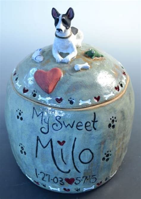 Dog Urn Pet Urn Custom Dog Urn Custom Pet by MonsterHollowStudios