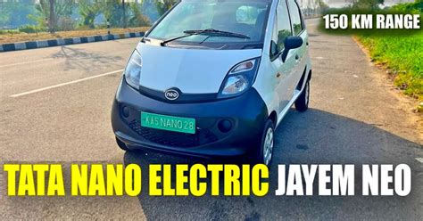 Tata Nano EV by Jayem Auto in a first drive review