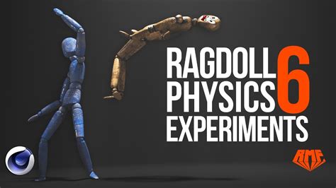 RagDoll Physics Experiments 6 | Physics fun in Cinema 4D - YouTube