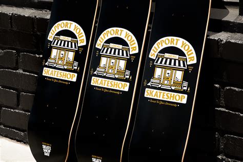 Support Your Local Skateshop Deck – Atlas Skateboarding