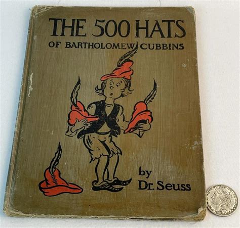 Lot - 1938 The 500 Hats of Bartholomew Cubbins by Dr. Seuss ILLUSTRATED