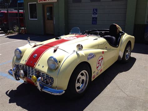 1957 Triumph TR3 Mille Miglia rally racer | Classic cars british, Triumph cars, Triumph tr3