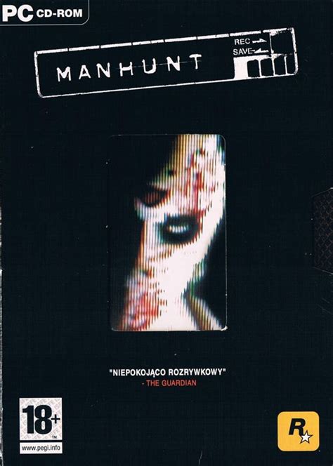 Manhunt (2003) box cover art - MobyGames